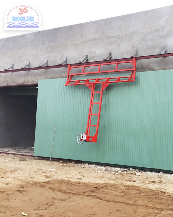 Wood drying chamber